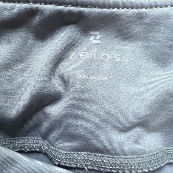ZELOS LEGGINGS, Cropped, Gray Size L - Picture 3 of 4